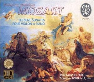 Les Seize Sonates pour violon & piano cd