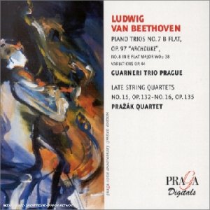 Beethoven - Trio avec piano op.97 "L'Archiduc" / Quatuors à cordes op.132 et 135 cd