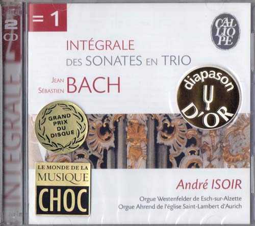 Bach : Intégrale des sonates en trio BWV 525 à 530 cd