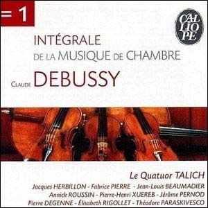 Debussy : Intégrale de la musique de chambre cd