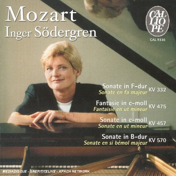Mozart - Sonates pour piano KV. 332, 457, 570 / Fantaisie KV.475 cd
