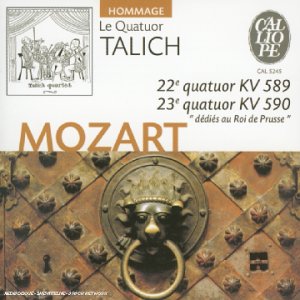 Mozart : Quatuors n° 22 et 23 cd