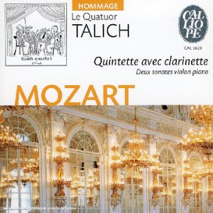 Mozart : Quintette avec clarinette / Deux sonates pour violon et piano cd