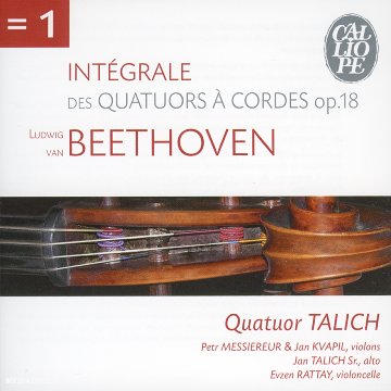 Beethoven : Les 6 Quatuors Op. 18 cd