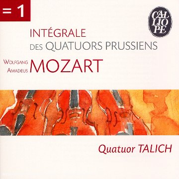 Mozart : Intégrale des Quatuors prussiens cd