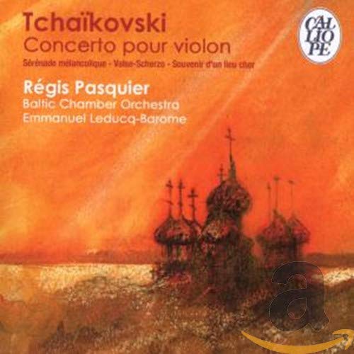 Concerto pour Violon-Souvenir d'un Lieu Cher-Sérénade Mélancolique cd