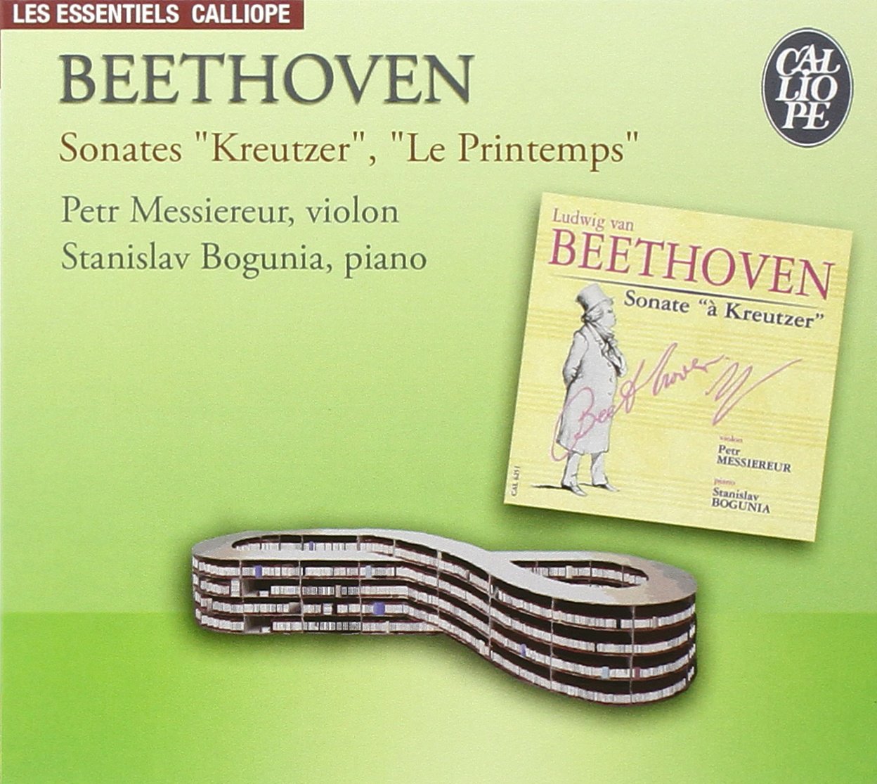 Violinsonaten "Kreutzer" und "Frühling" cd