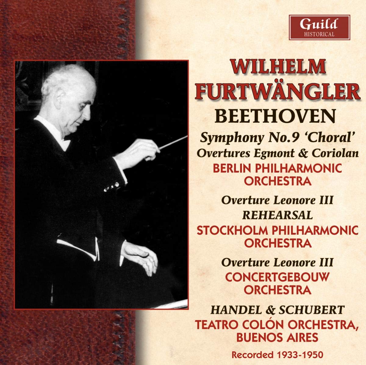 Furtwängler Dirigiert Beethoven 9/+ Classical