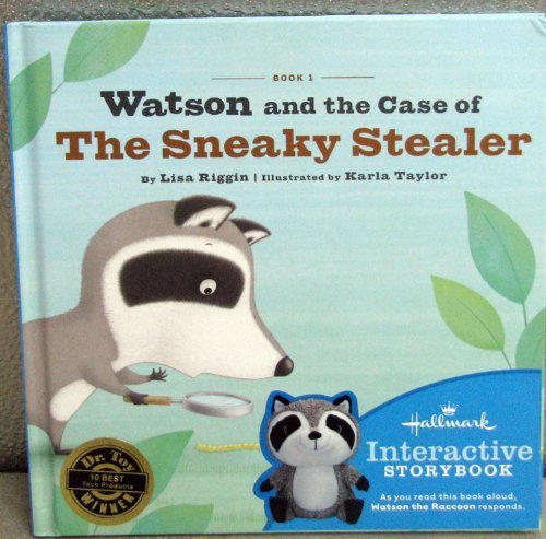 Hallmark Interactive Book - Watson and the Case of The Sneaky Stealer Book #1 Books