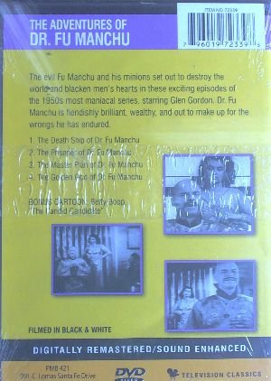 The Adventures of Dr. Fu Manchu, 4 Full-Length Episodes dvd