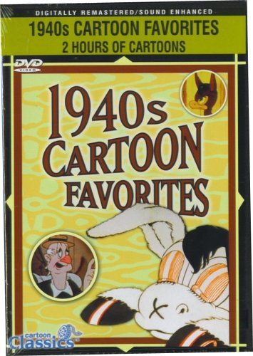 1940s Cartoon Favorites from Cartoon Classics (2-Hours of Cartoons) dvd