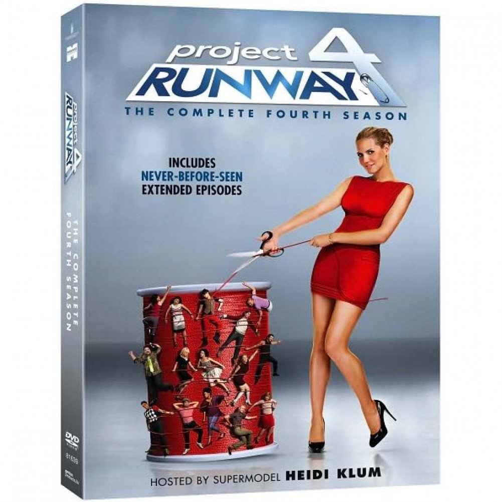 Project Runway: The Complete Fourth Season (2008) Heidi Klum (japan import) Box sets