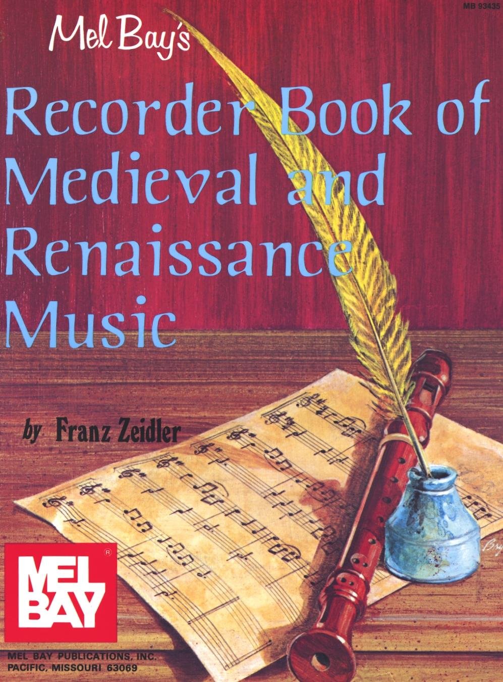 Recorder Book of Medieval and Renaissance Music Sheet Music