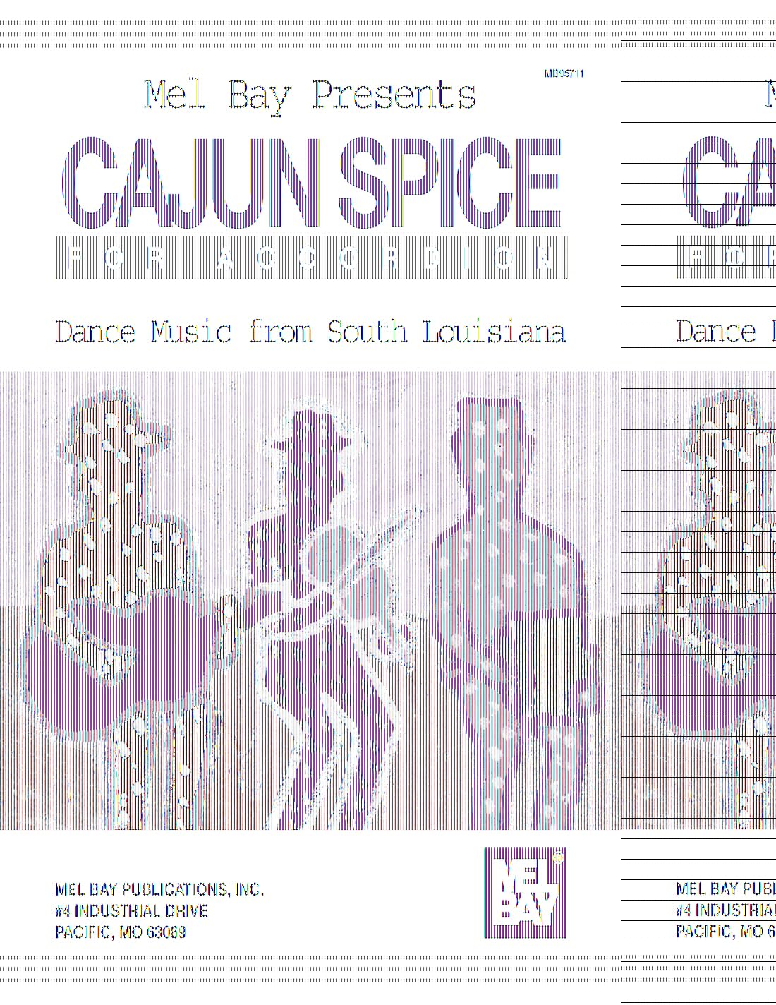 Cajun Spice for Accordion: Dance Music from South Louisiana Sheet Music
