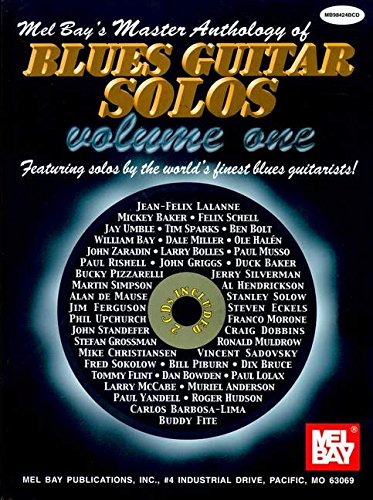 Mel Bay's Master Anthology of Blues Guitar Solos (1) Sheet Music