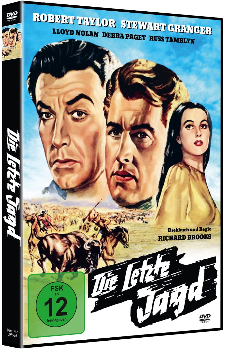 Die letzte Jagd - Robert Taylor, Stewart Granger - Cover C (DVD) Films