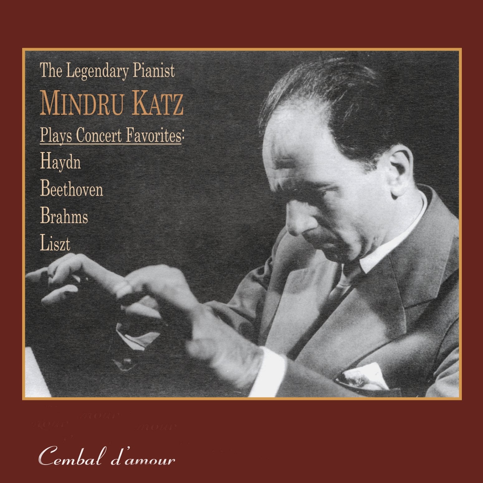 Mindru Katz Plays Concert Favorites cd