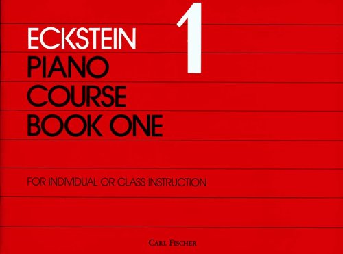 Product Image: Eckstein Piano Course Book One