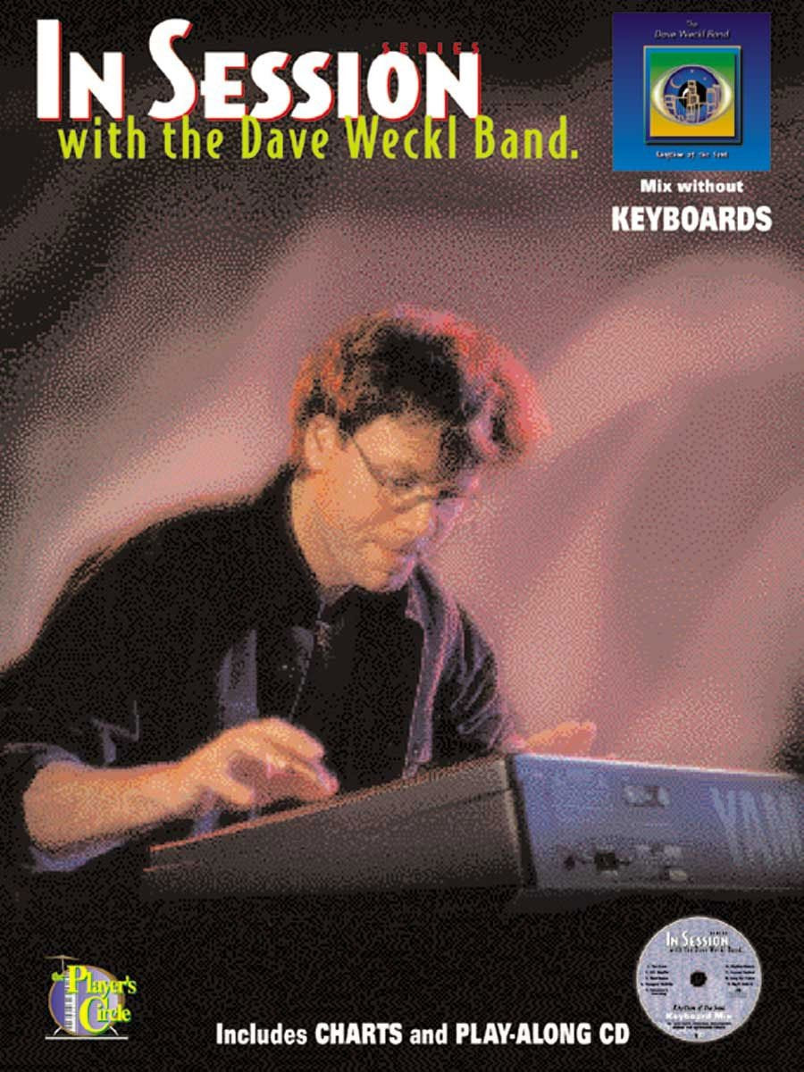 In session with dave weckl band piano +cd book