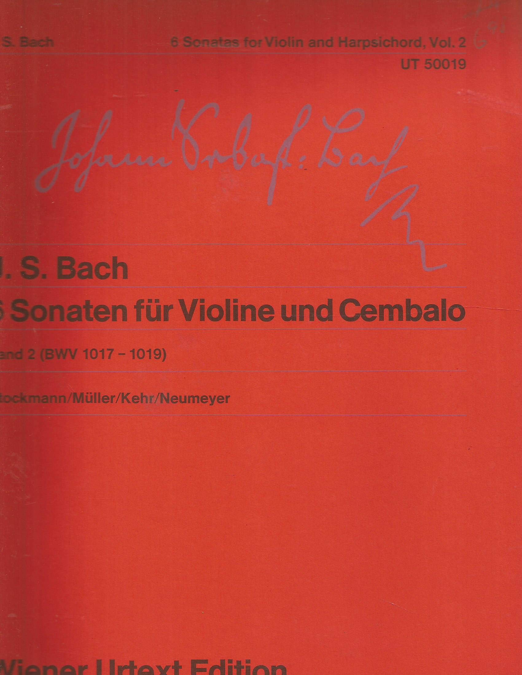 Product Image: 6 Sonatas for Violin and Cembalo, Vol 2