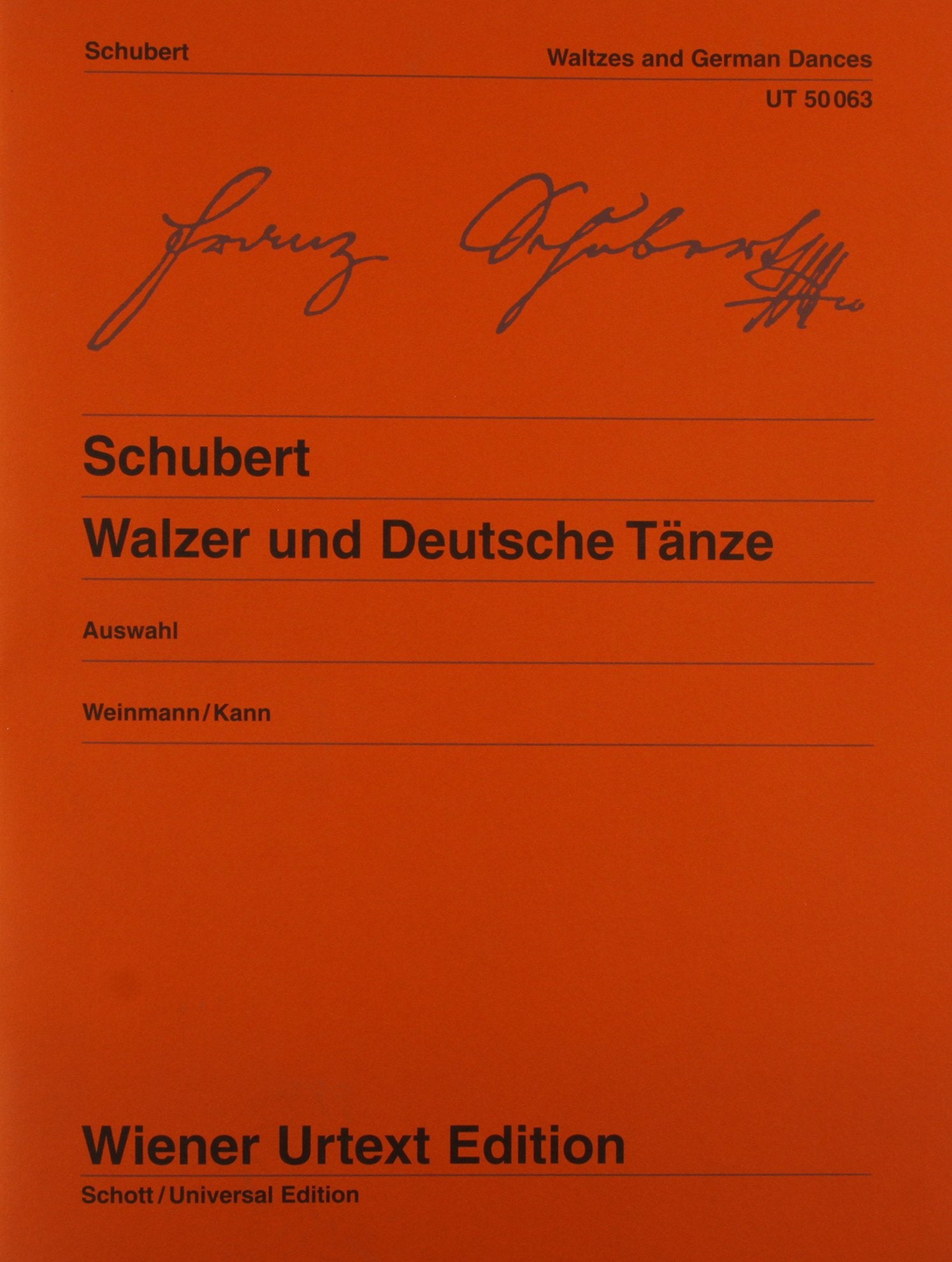 Waltzes and German Dances: Edited from the autographs and first editions. piano. Arts & Music