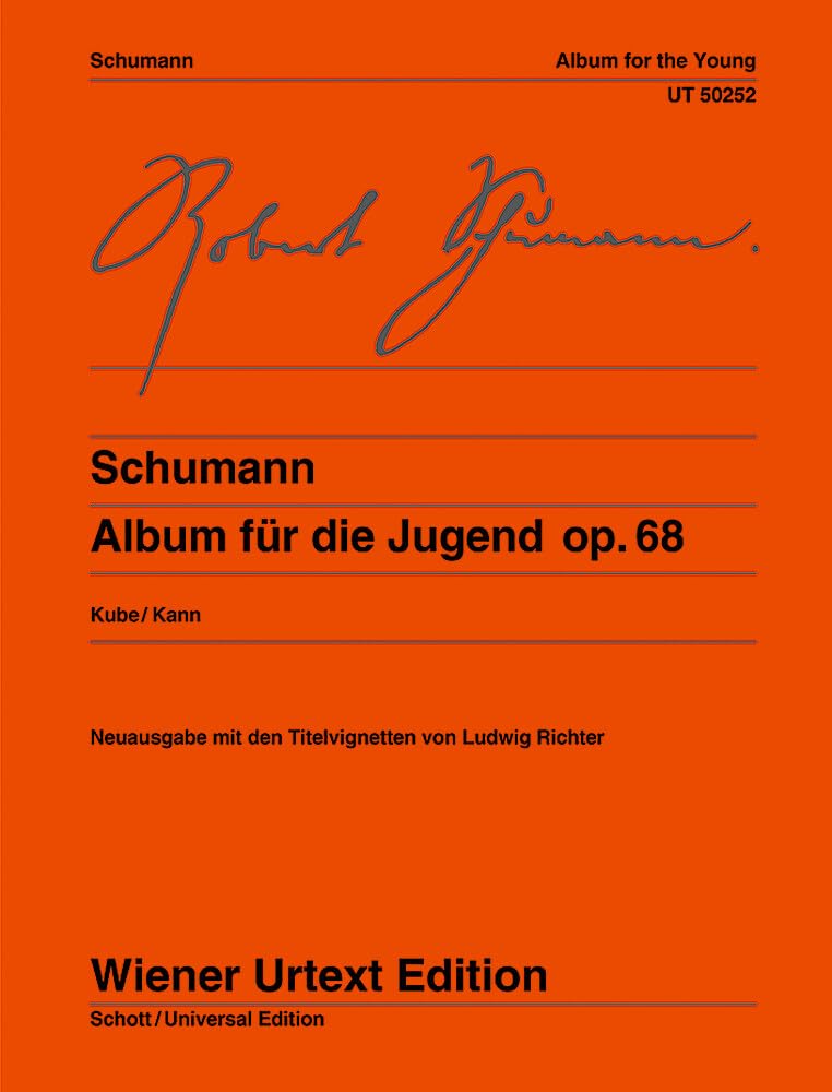Album für die Jugend: Nach den Quellen herausgegeben. op. 68. Klavier. (Wiener Urtext Edition) Sheet Music