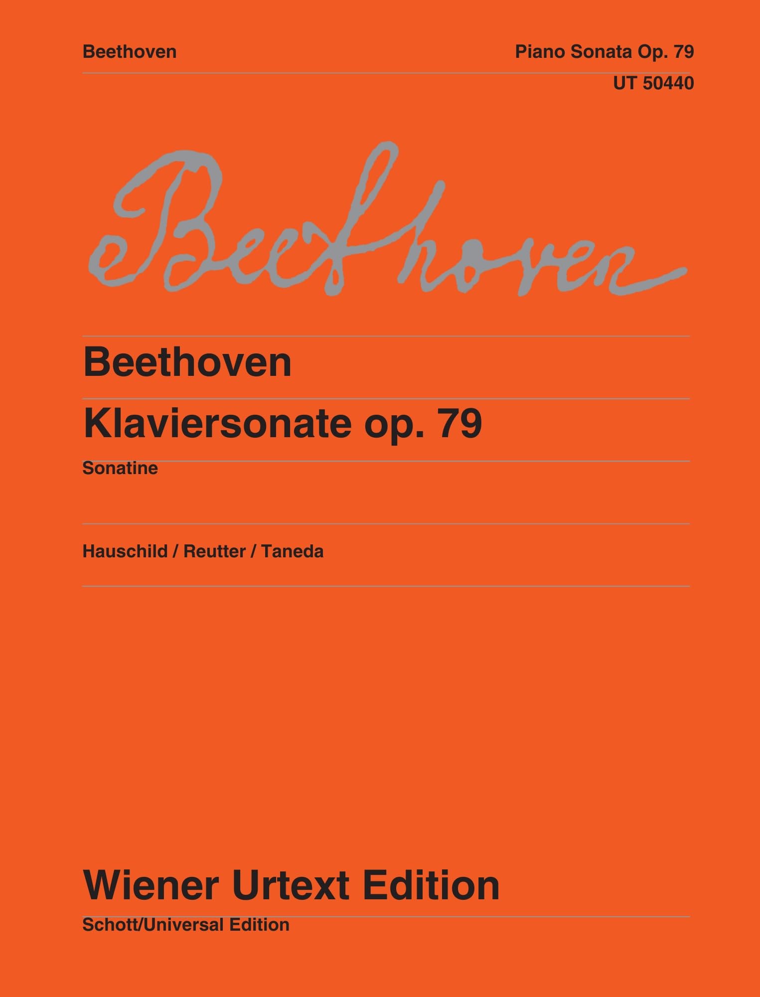 Product Image: Klaviersonate op. 79