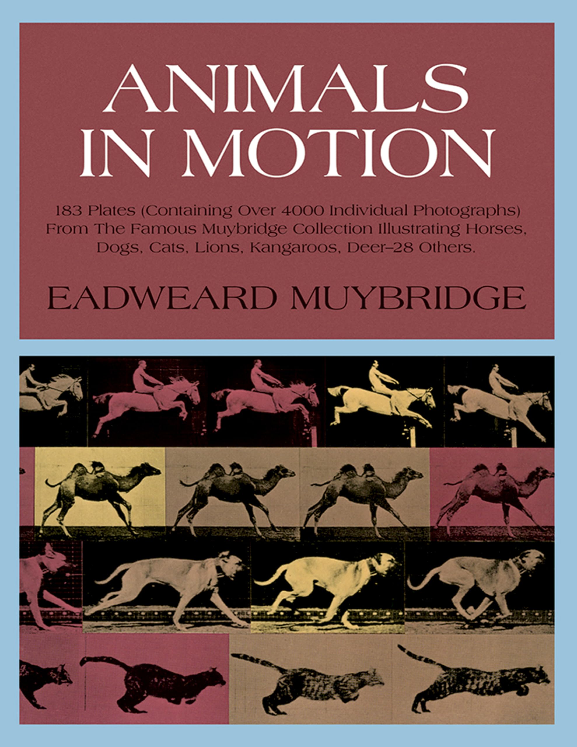 Animals in Motion (Dover Anatomy for Artists) Nature & Animals