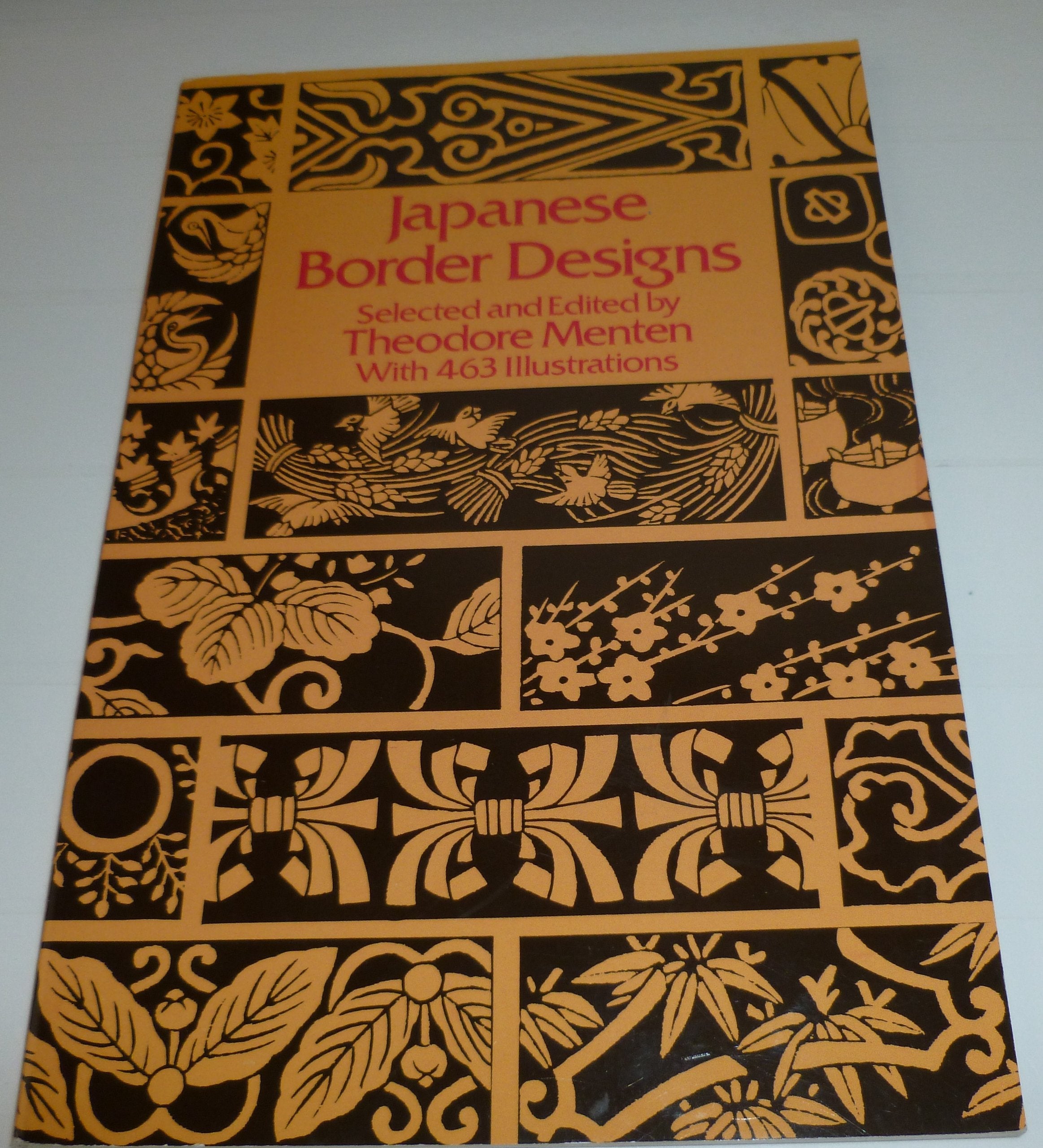 Japanese Border Designs (Dover Pictorial Archive Series) Film, Art & Culture