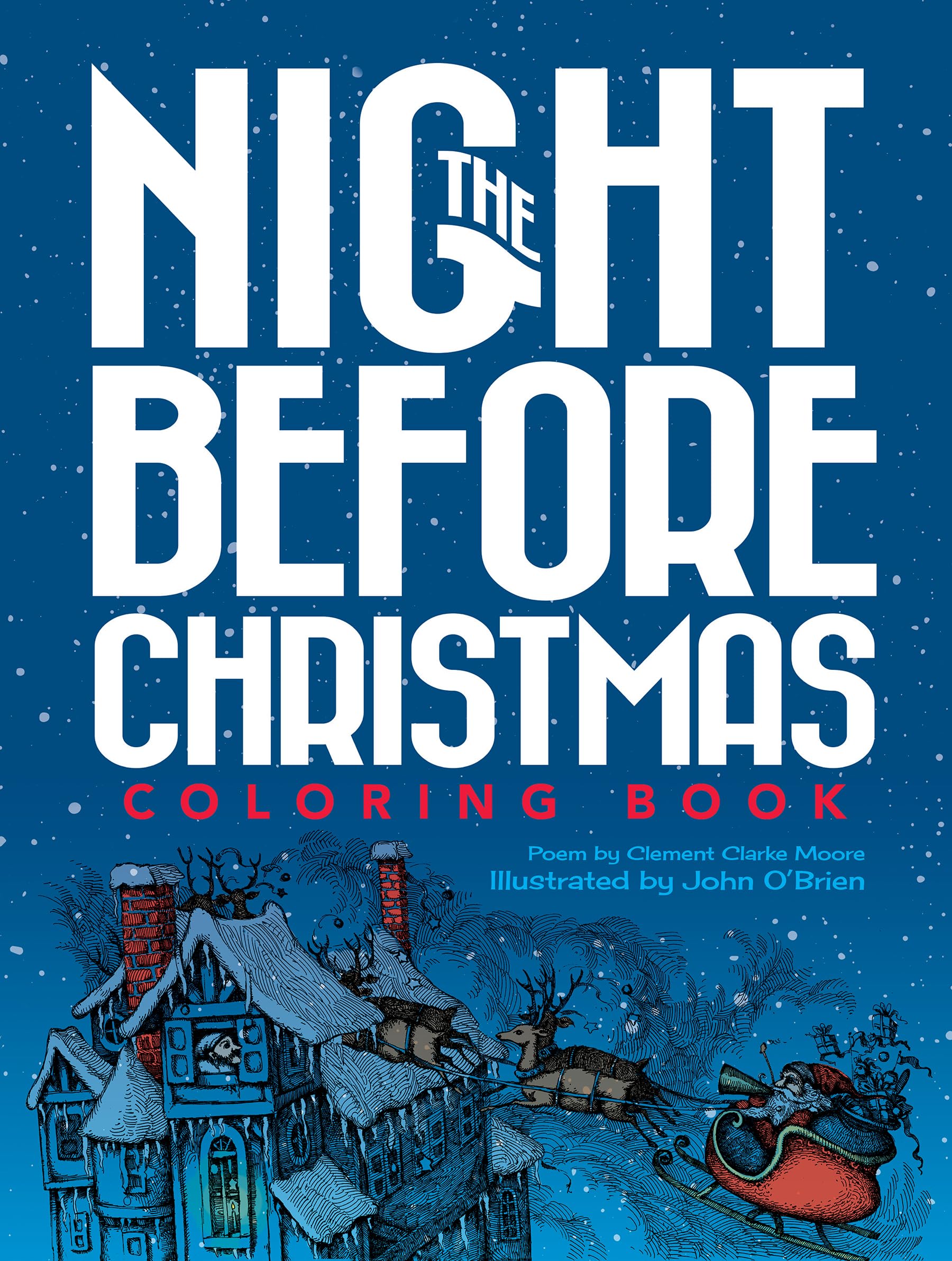 The Night Before Christmas Coloring Book (Dover Christmas Coloring Books) Non-fiction