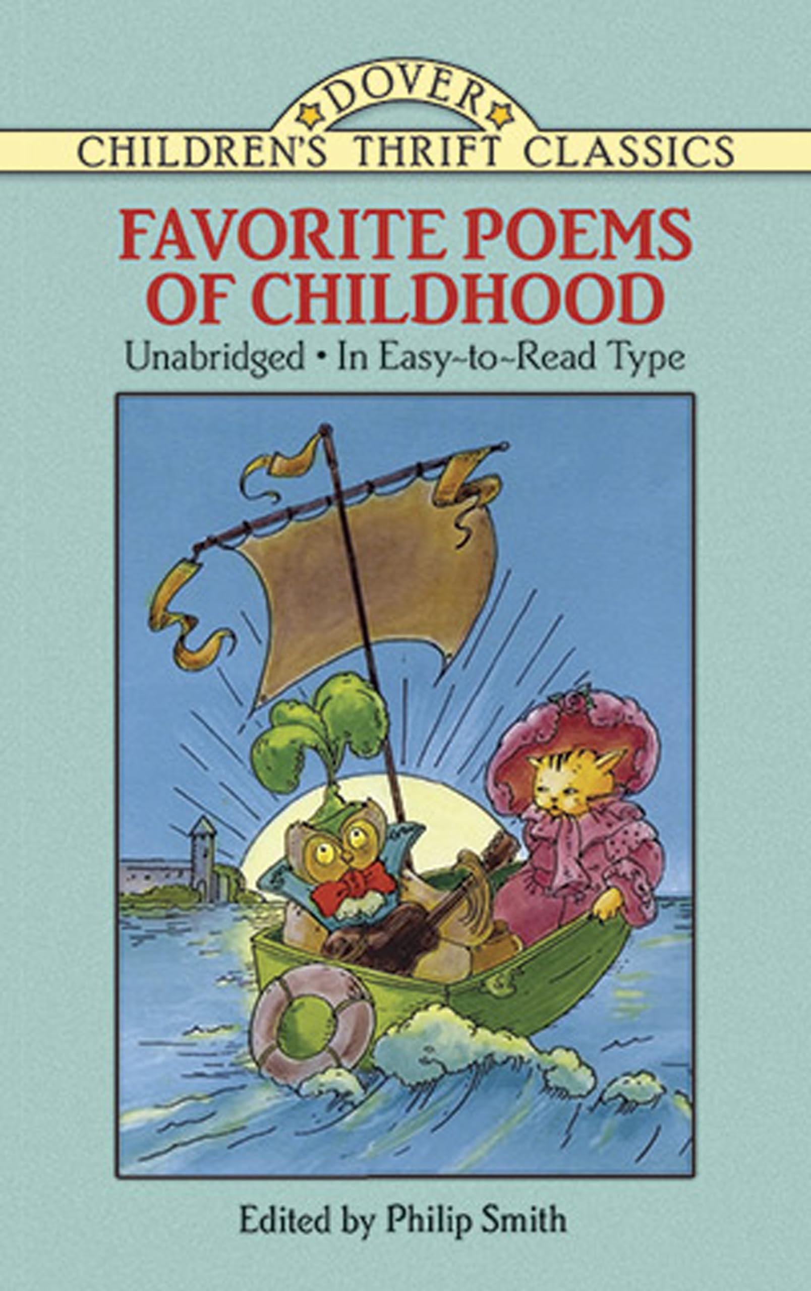 Favorite Poems of Childhood (Dover Children's Thrift Classics) Novels & Short Stories