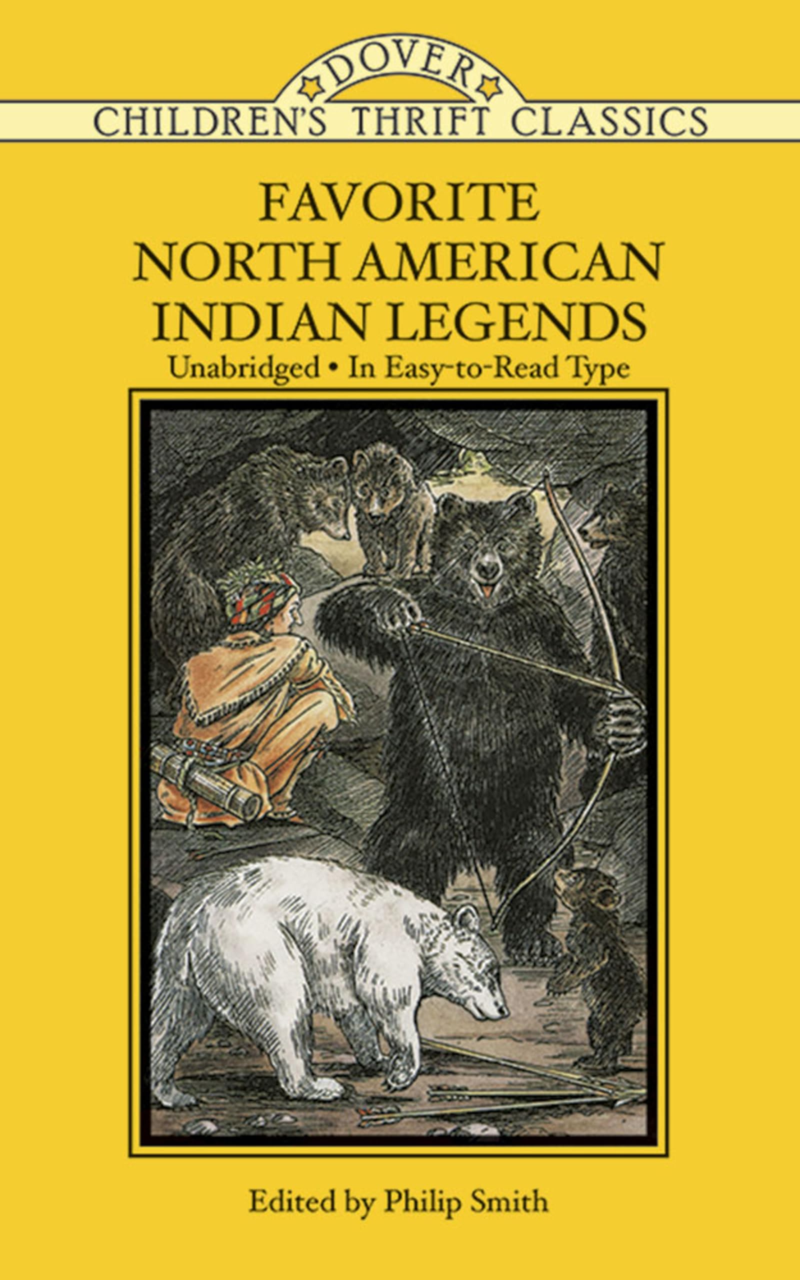 Favorite North American Indian Legends (Dover Children's Thrift Classics) Non-fiction