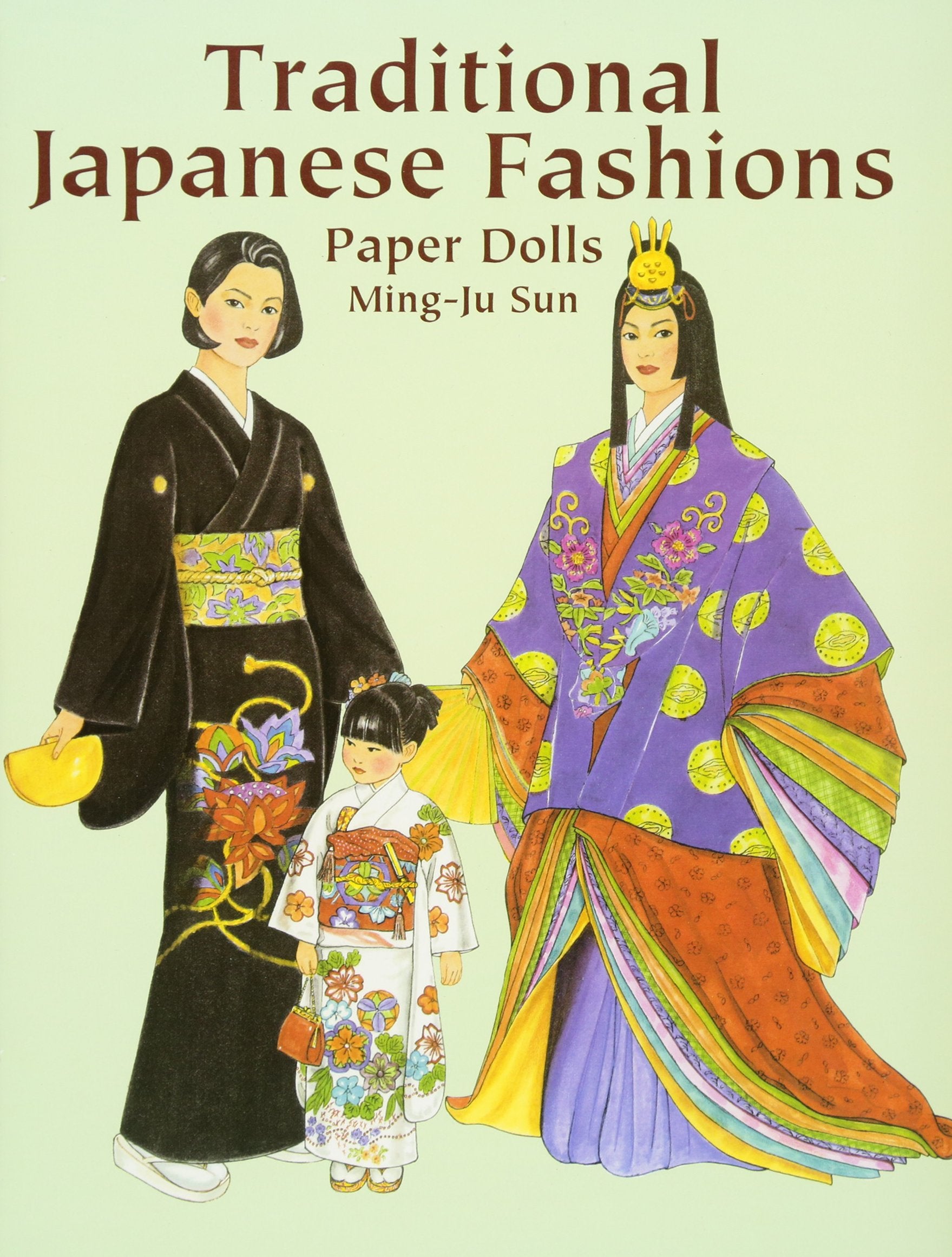 Traditional Japanese Fashions Paper Dolls (Dover Paper Dolls) Hobbies & Crafts
