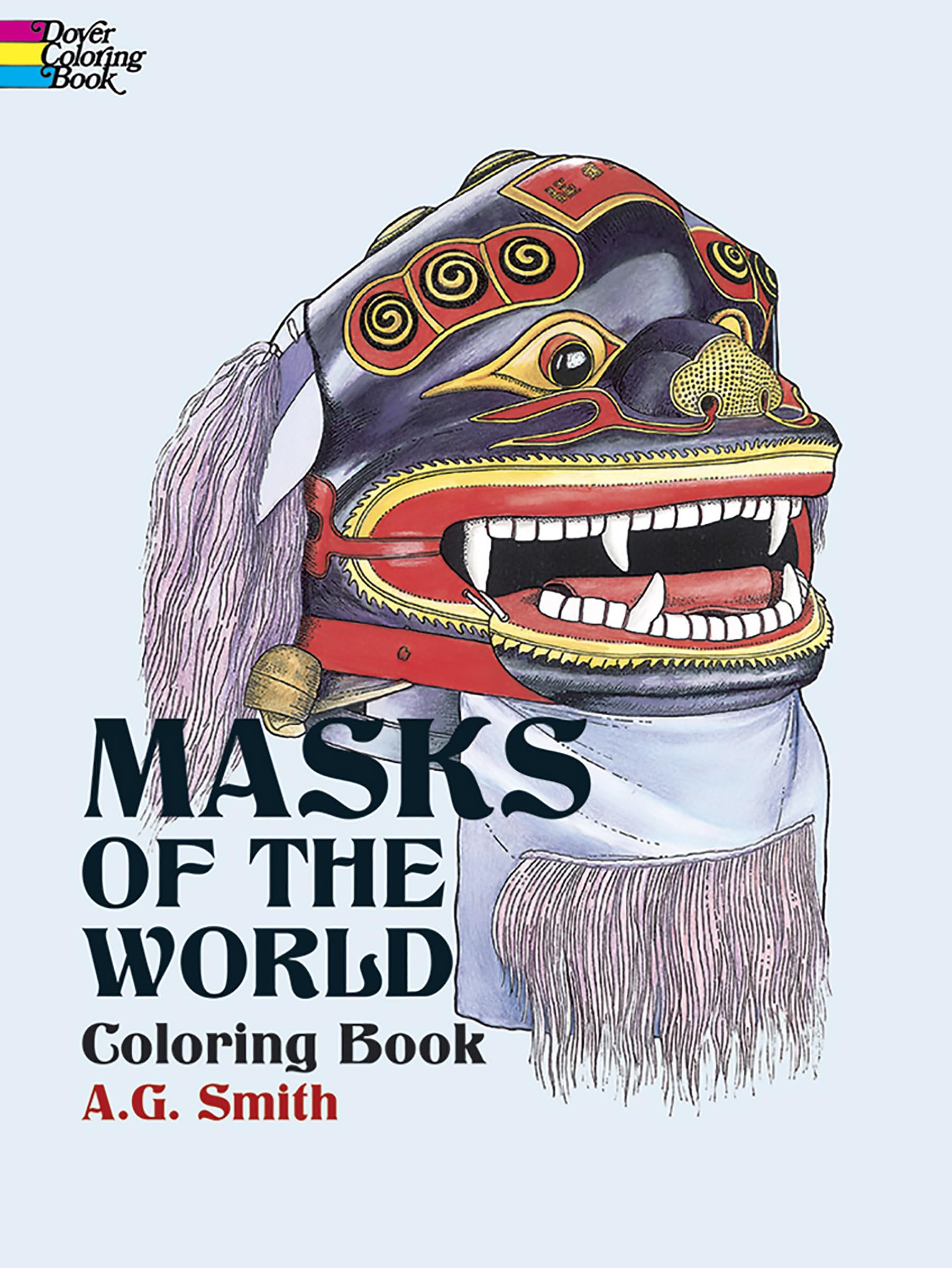 Masks of the World: Coloring Book (Dover Coloring Books) Hobbies & Crafts