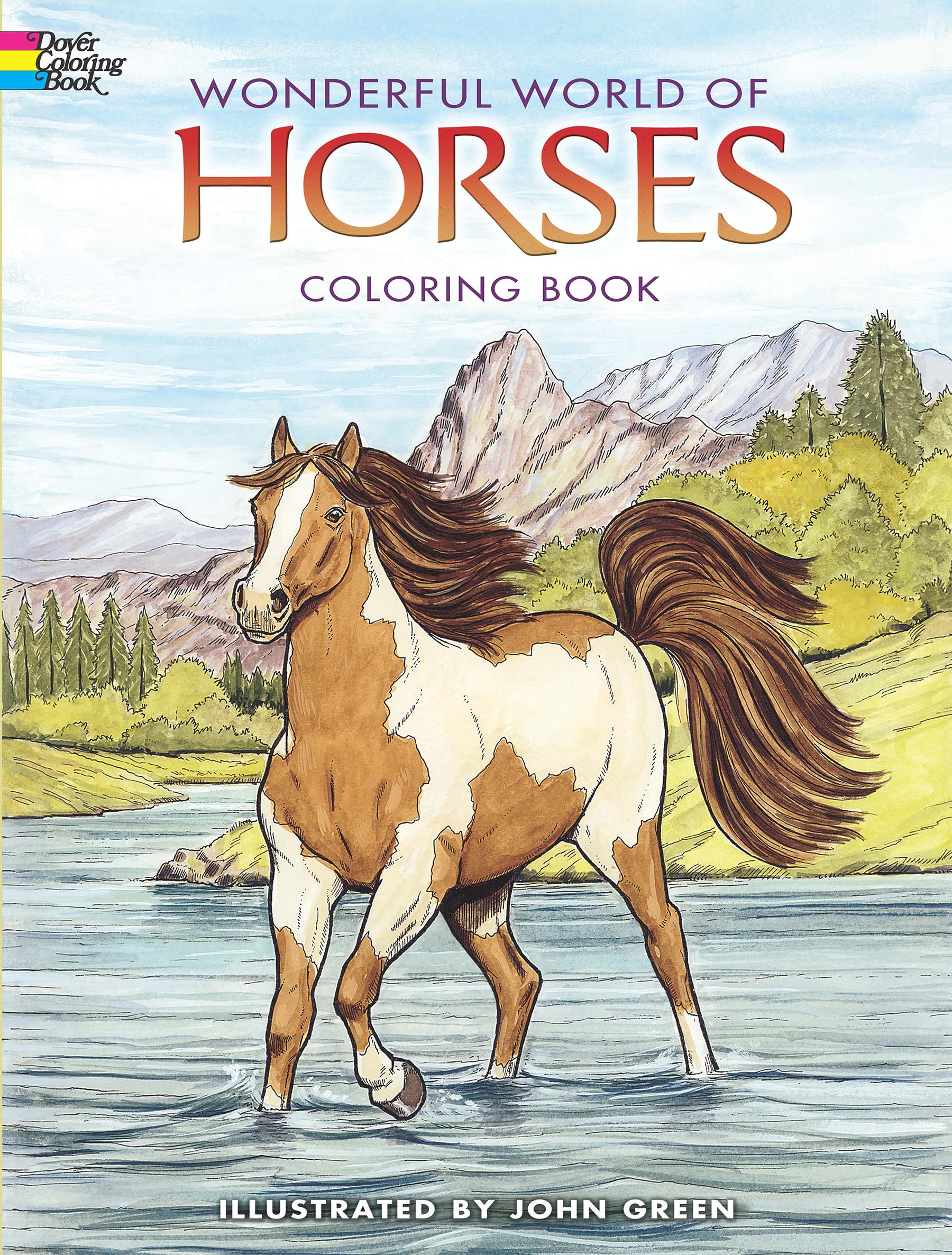 Wonderful World of Horses Coloring Book (Dover Nature Coloring Book) Tiptoi & Games