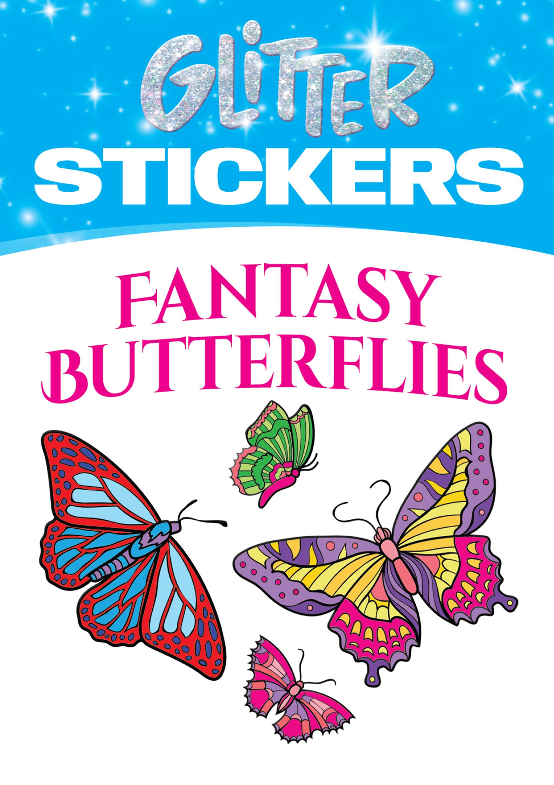 Glitter Fantasy Butterflies book