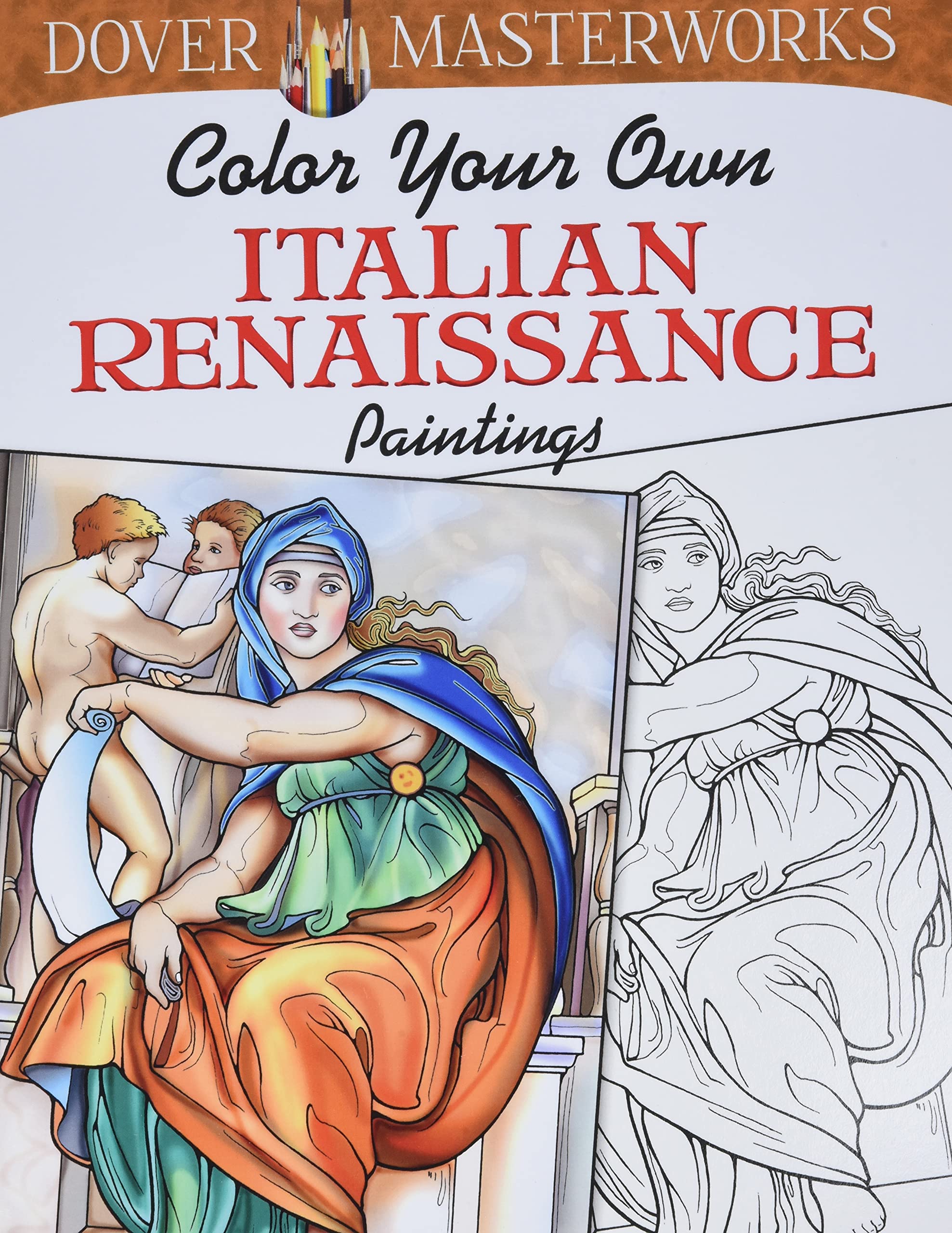 Color Your Own Italian Renaissance Paintings (Dover Masterworks) Film, Art & Culture