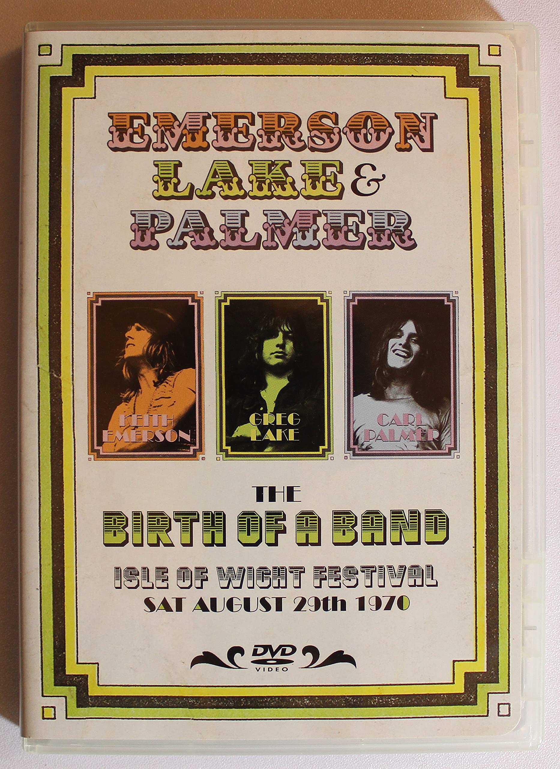 The Birth of a Band: Isle of Wight Festival 1970 - Emerson, Lake & Palmer dvd