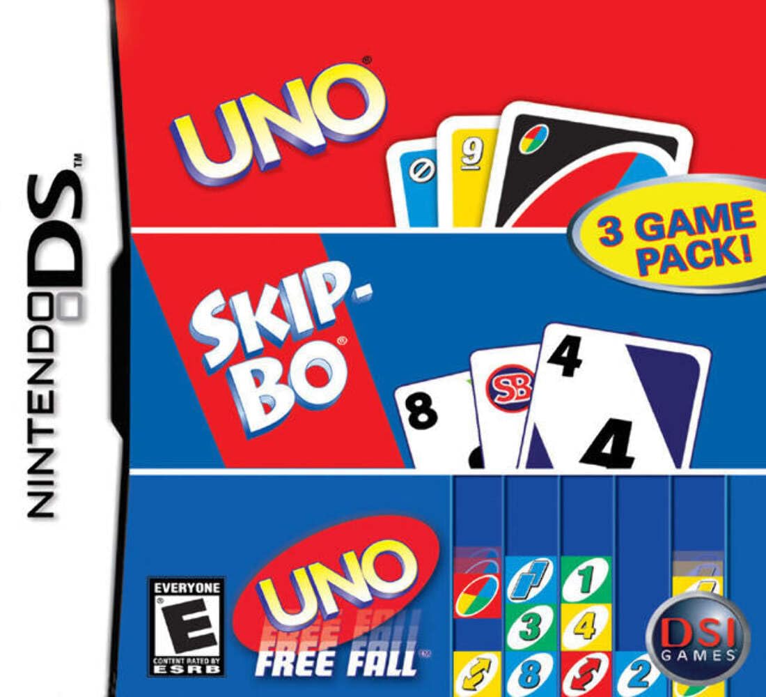 Destination Software UNO / Skip-BO / UNO Freefall - Nintendo DS Nintendo DS