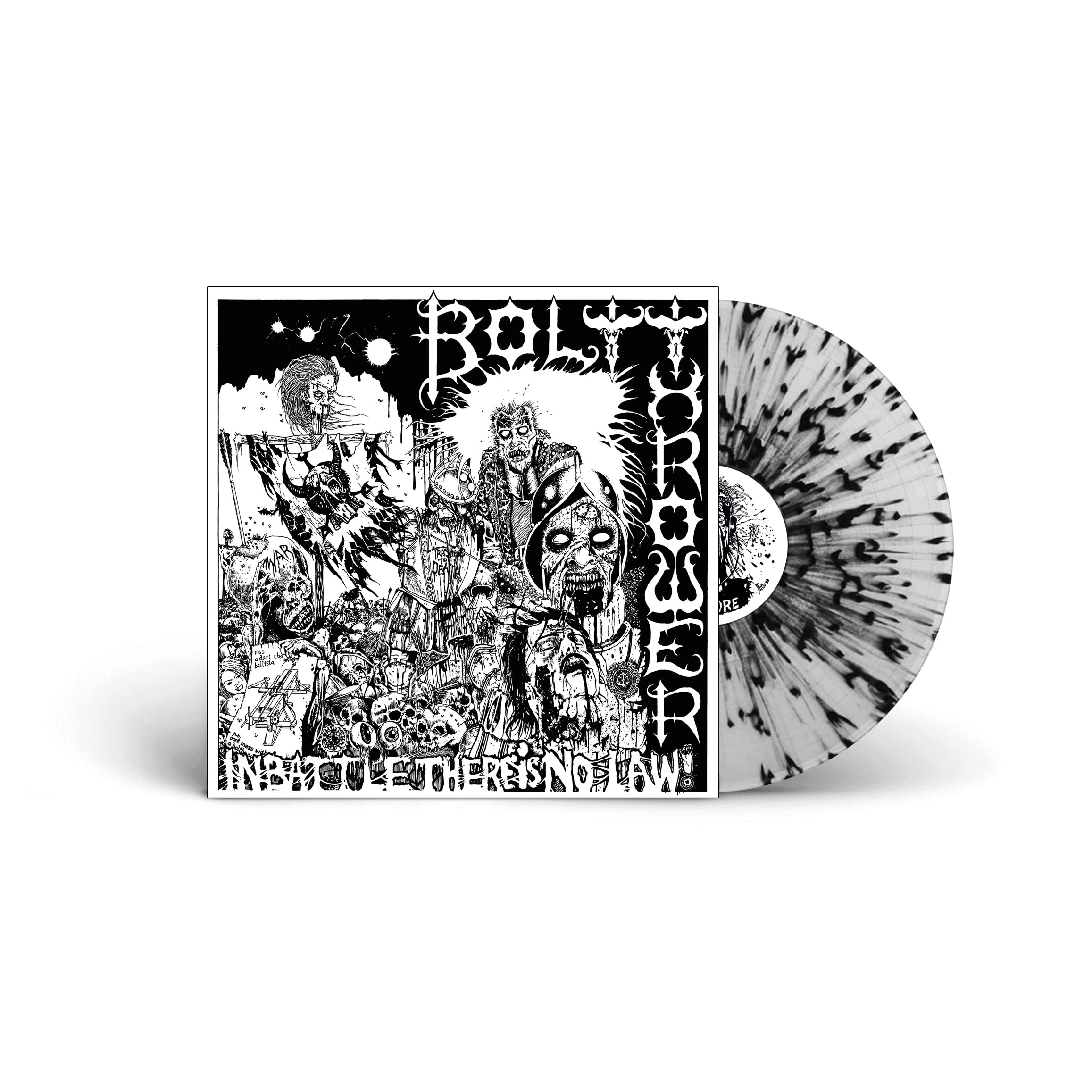 In Battle There Is No Law (Clear W/ Grey & Black Splatter Vinyl) Music