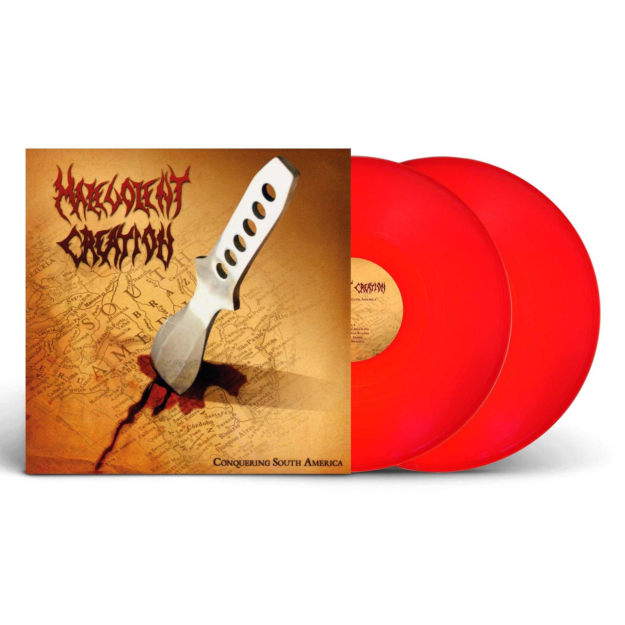Conquering South America (Red Vinyl 2LP) Metal & Hardrock