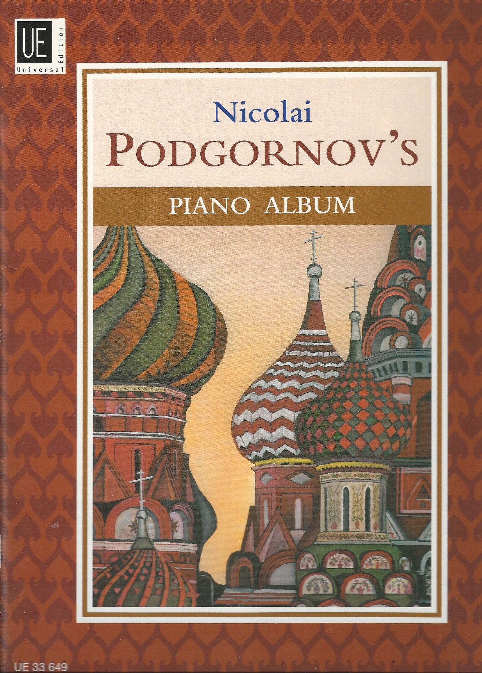 Nicolai Podgornov's Piano Album Sheet Music