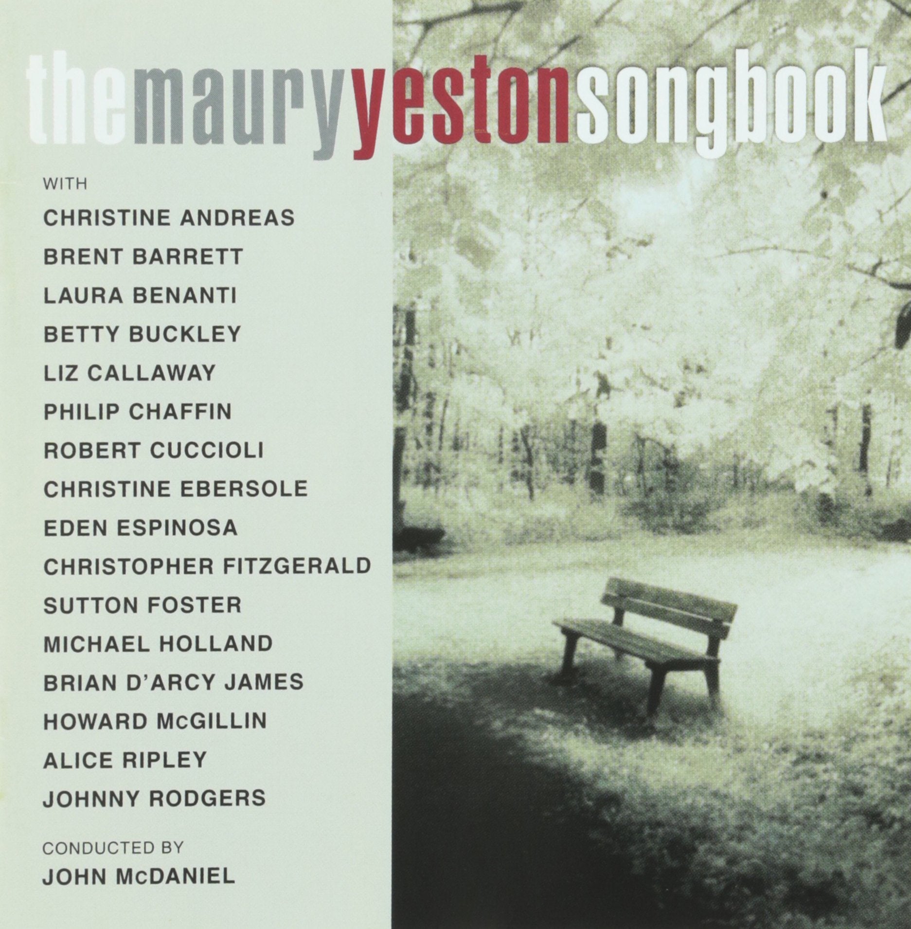 Product Image: The Maury Yeston Songbook