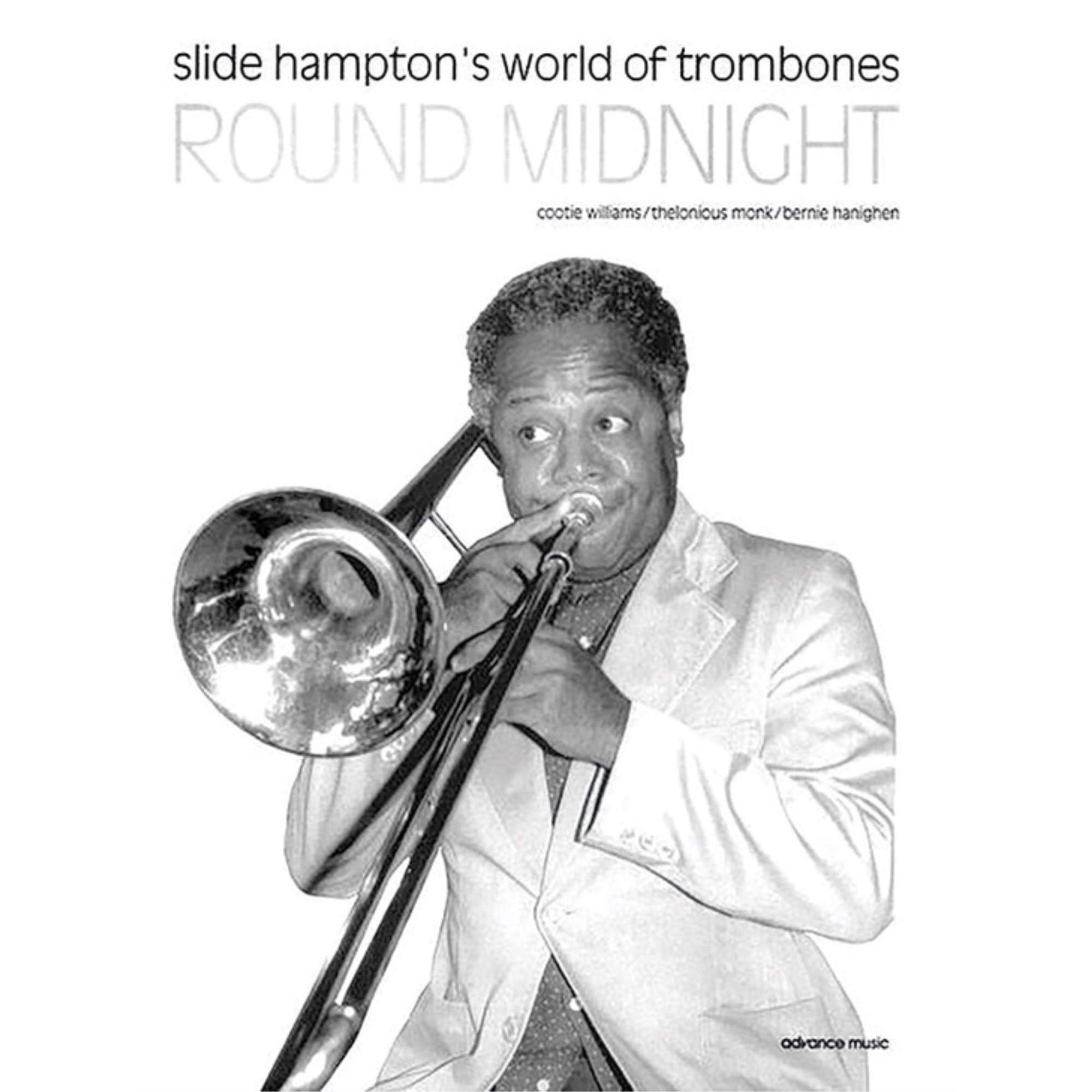 Round Midnight: Jazz Ballad. 4 trombones. Partition et parties. book