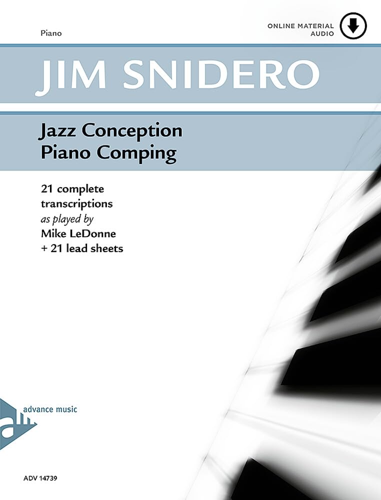 Jazz Conception Piano Comping: 21 complete transcriptions as played by Mike LeDonne + 21 lead sheets. Klavier. Sheet Music