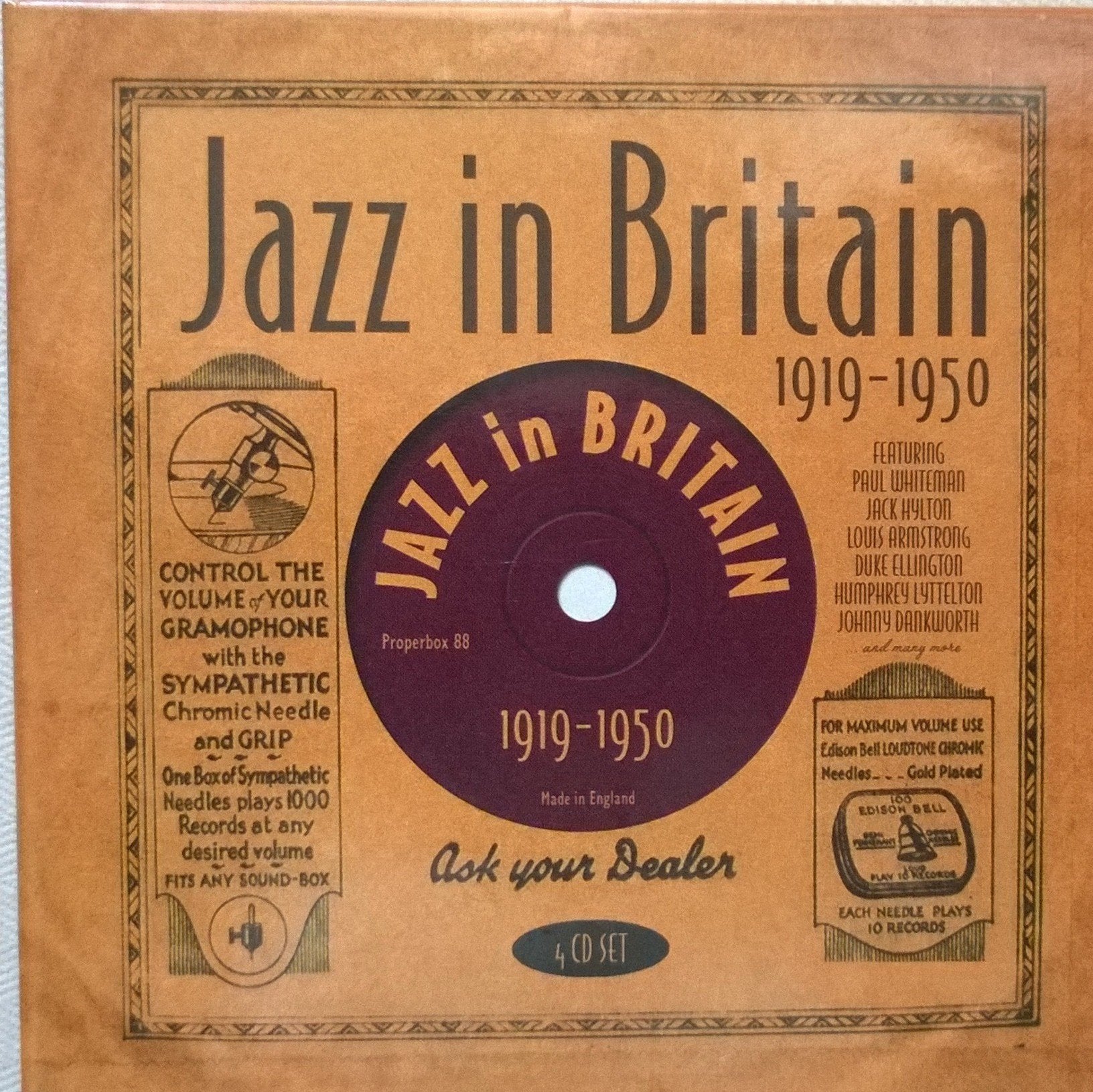 Product Image: Jazz in Britain 1919-1950