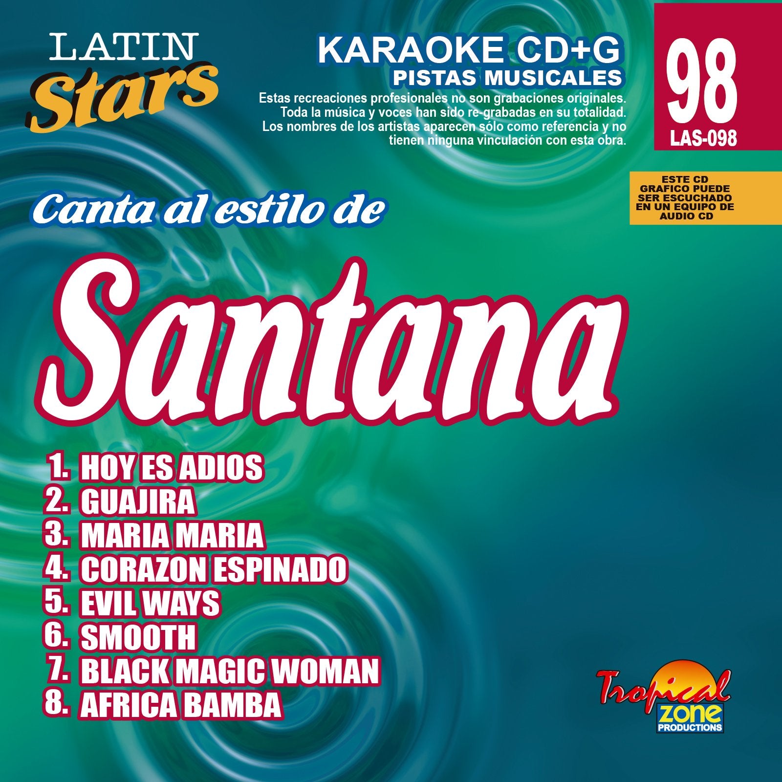 Santana-Latin Stars Karaoke Music