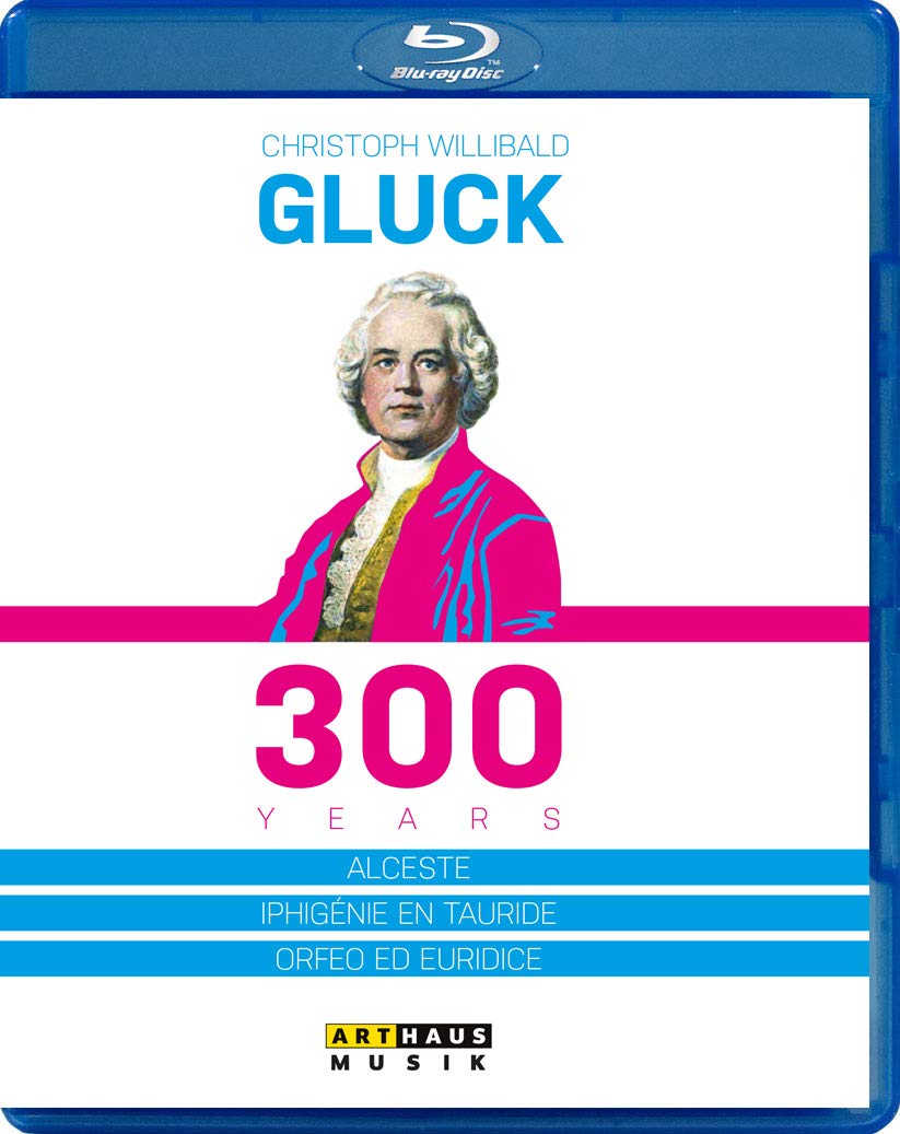 Christoph Willibald Gluck-300 Years-Alceste, Ifigenia in Tauride, Orfeo Ed Euridice dvd