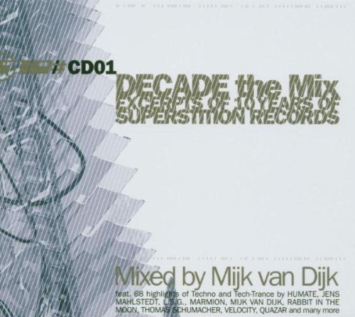 Product Image: Decade the Mix By Mijk Van Dijk