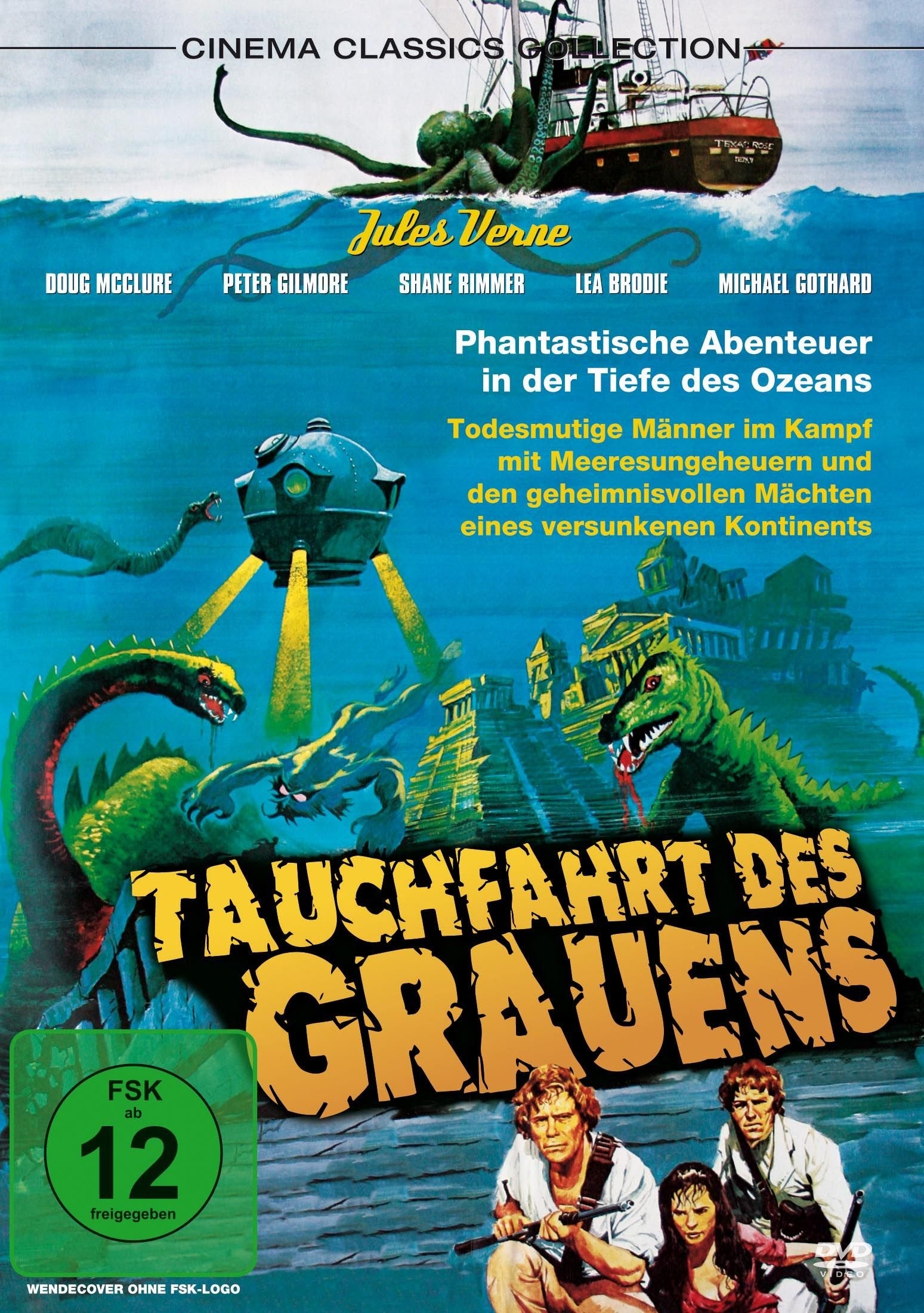 Jules Verne - Tauchfahrt des Grauens Films